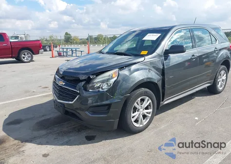 2017 Chevrolet Equinox Ls из США, поврежденный, VIN 2GNFLEEK2H6289949